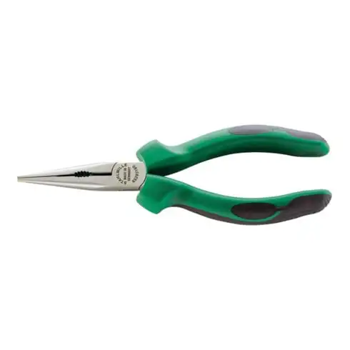 6529 Pinces demi-rondes avec coupant (pinces radio ou téléphone) 160 mm; Kopf ; Griffe