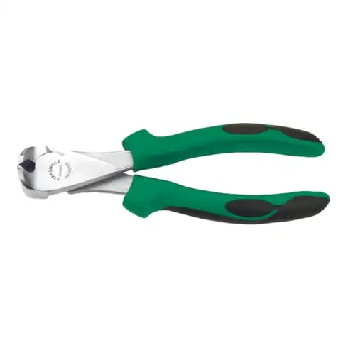 6618 Pinces coupantes devant avec chanfrein de coupe 160 mm; Kopf chromée; Griffe multicomposants à zones souples