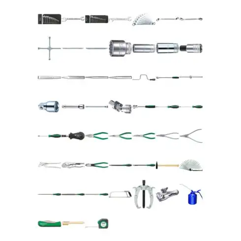 801N Ass. complet «ATELIER» grand modèle 127 Werkzeuge 28,6 kg