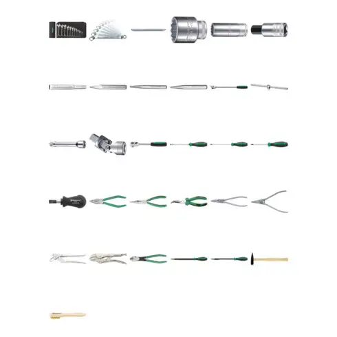 811N Assortiment «ATELIER PL» 84 Werkzeuge 16,3 kg