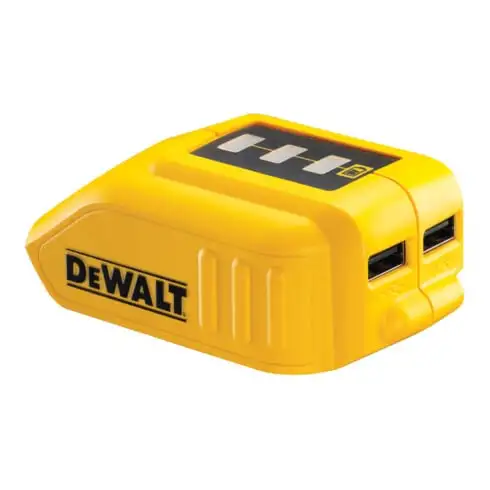 Adaptateur de batterie DEWALT avec fonction de charge USB DCB090