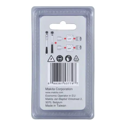 Adaptateur Makita 3/8 pouce B-65850