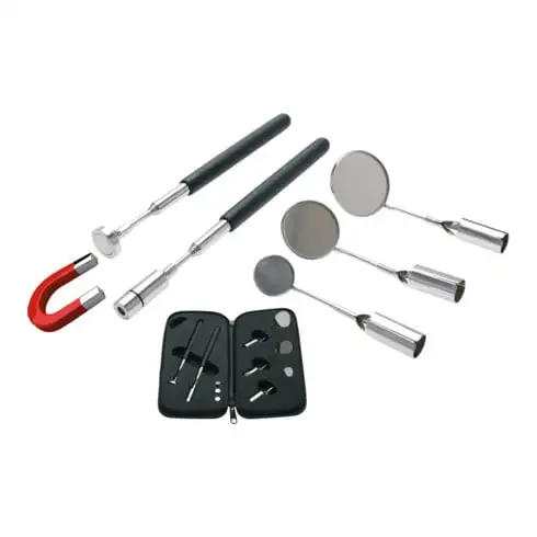 Aimant à LED et de miroir d'inspection BGS