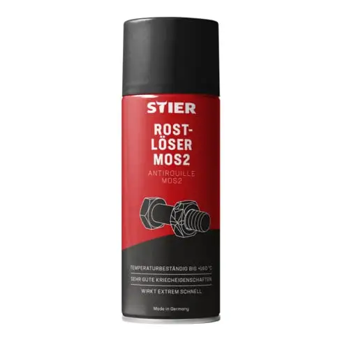 Antirouille MoS2 express STIER 400 ml