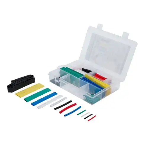 Assortiment de gaines thermorétractables | couleurs | 171 pièces BGS Do it yourself