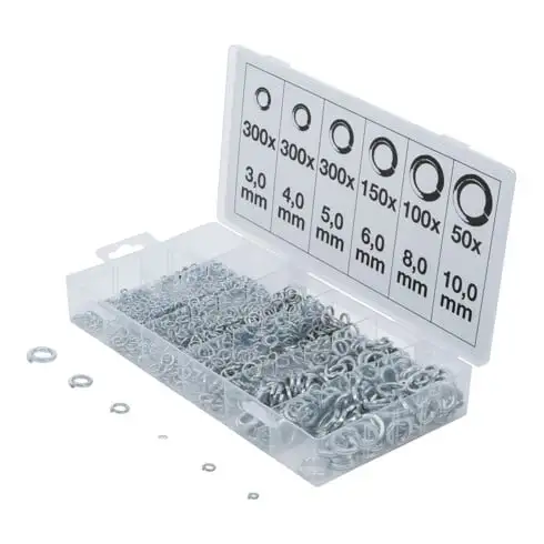 Assortiment de rondelles grover 1200 pièces BGS