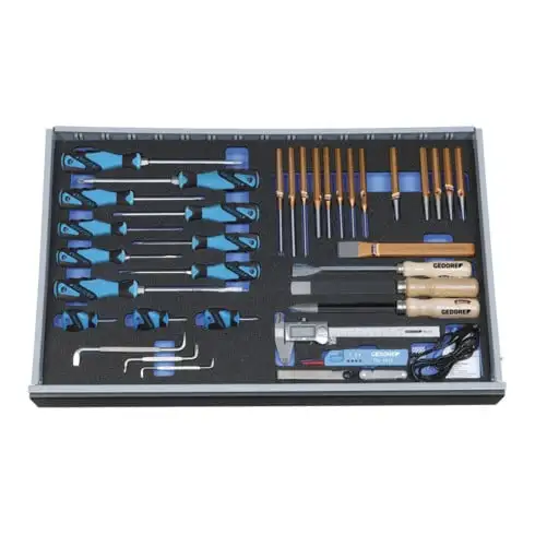 Assortiment d'outils Gedore dans le module Check-Tool, 37 pcs