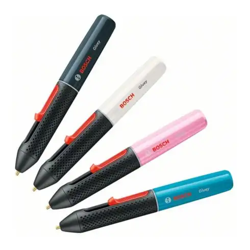 Bâton de colle chaude sans fil de Bosch Gluey, Master Pack, Coulor Mix