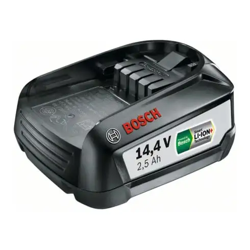 Batterie Bosch 14,4 Volt lithium-ion PBA 14,4 Volt, 2,5 Ah W-B, accessoires du système