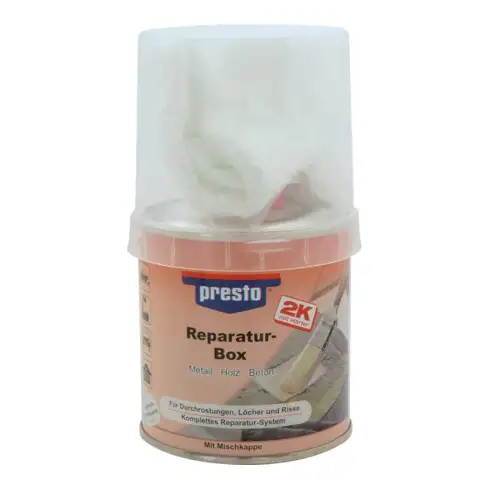 Boîte de réparation 250g résine PES couleur miel