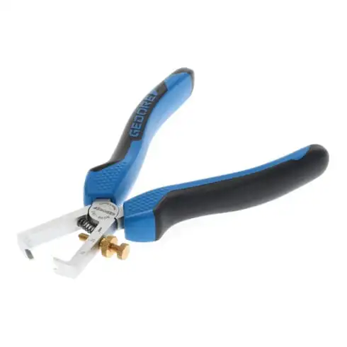 Dénudeur de fil Gedore 160 mm, poignée à 2 composants
