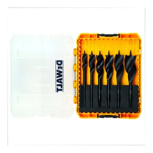 DEWALT Coffret de forets à bois 6 pcs.