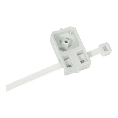 Embase clouable FORCE ONE collier serrage latéral pré-monté, grise (200 ) CELO