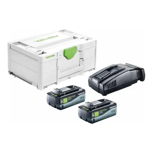 Festool Kit d'énergie SYS 18V 2x8,0/SCA16