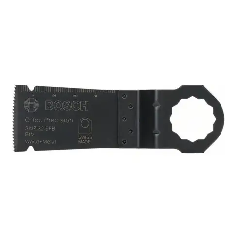 Lame de scie plongeante Bosch BIM SAIZ 32 EPB Bois et métal 50 x 32 mm