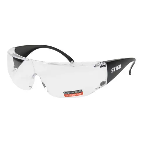 Lunettes de protection STIER 3121 avec verres PC clairs