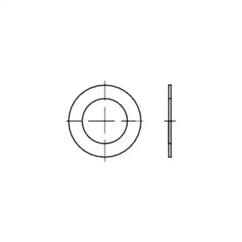 Passerelle DIN 988, ST 42x52x0,1 HP