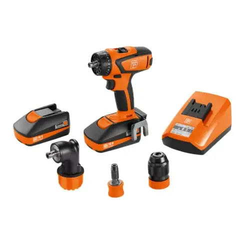 Perceuse-visseuse sans fil à 4 vitesses Fein, kit professionnel ASCM 18 QSW
