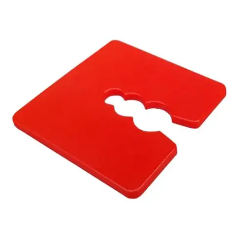 Plaque d'écartement Celo DP 3, rouge