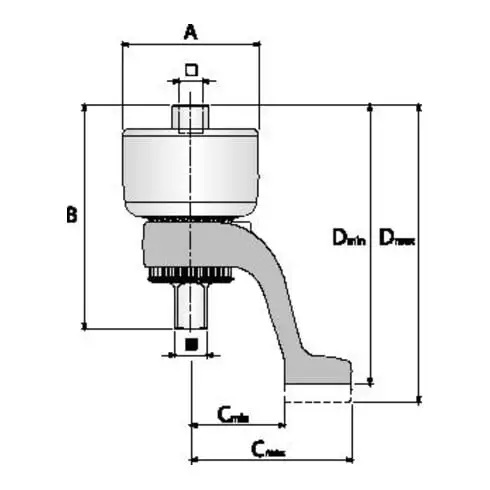 Roue planétaire (Soleil) Gedore pour DVV-13