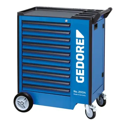 Servante d'atelier Gedore avec 10 tiroirs