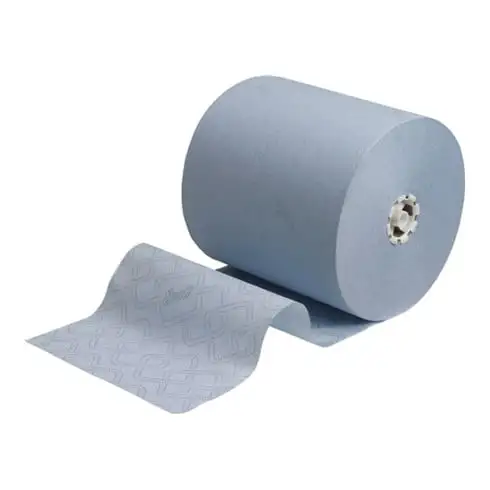Serviettes en rouleau SCOTT MAX 6692 1 couches bleu L350env.mxl198env.mm adapté