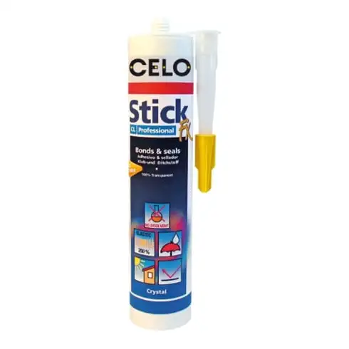 Stick-Fix CL MS Polymère c/ Transparent 12 Pcs CELO