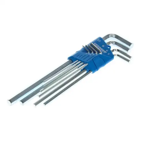 Tournevis Gedore offset long dans son support 8 pcs mm