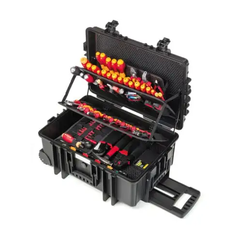 Wiha kit d'outils pour électricien Competence XXL II mixte 122 pièces dans une valise Edition Anniversaire