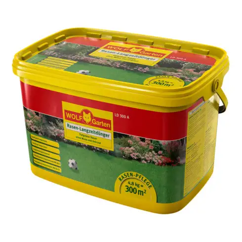 WOLF-Garten Engrais pour gazon à long terme pendant 70 jours LD 300 A