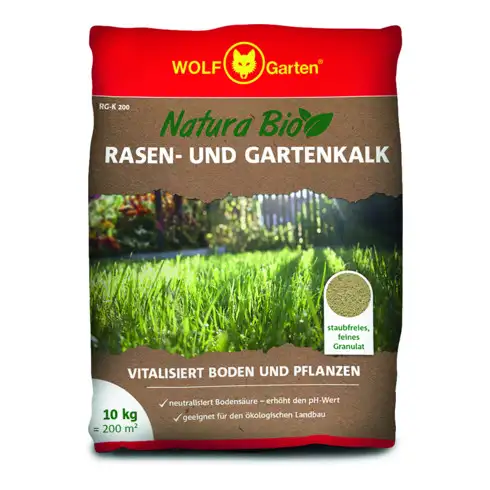 WOLF-Garten Pelouse et chaux de jardin P 744 10kg